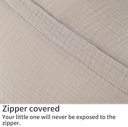 Onacosht nursing pillow cover fitted on a standard pillow