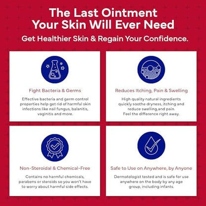 Emuaid maximum strength topical ointment texture and consistency for sensitive skin application.