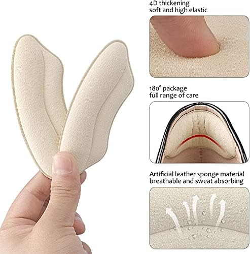 Soft foam heel cushions showing butterfly shape for ergonomic support