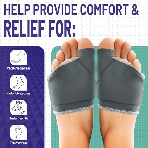 Side view of orthopedic gel pad showing slim profile for shoe fit.