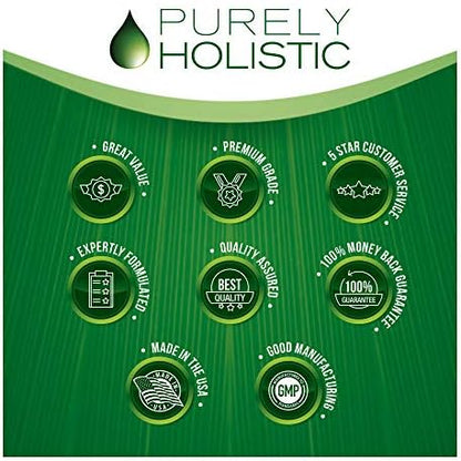 Purely Holistic Lithium Orotate supplement facts label showing ingredients