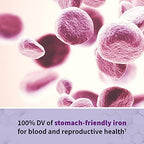 Whole food prenatal vitamins with folate iron omega-3 and probiotic support daily supplement