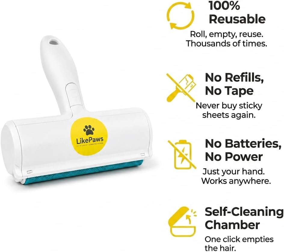 LikePaws portable pet hair remover for pet owners