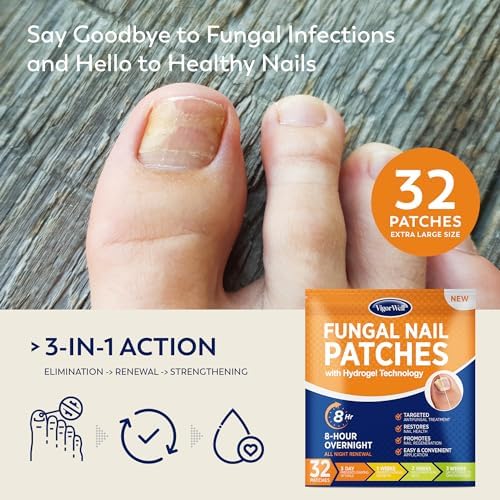Hydrogel technology nail patch showing continuous 8 hour targeted delivery