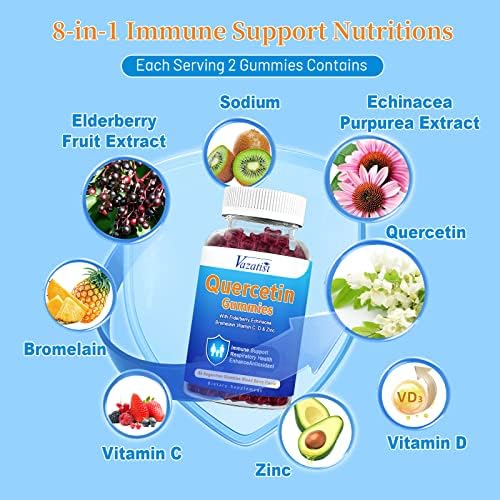 Vazatisi sugar free chewable vegan antioxidant gummies in mixed berry flavor.