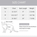 Professional cat surgery recovery suit with velcro details