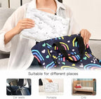 Siphylline baby changing pad attached to a stroller handle