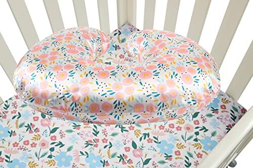 Close up of high quality satin fabric for baby pillow