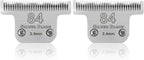 Ruzros ceramic cutting blades for professional clippers angled view emphasizing sharp durable teeth.