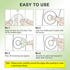 Hypoallergenic pre cut medical tape for Stelo CGM sensor cover