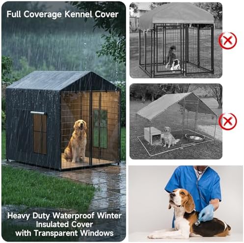 LitaiL premium imported pet crate cover inside storage bag option
