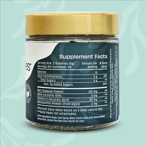 RE/SKIN plant based tanning gummies texture and chewable pieces