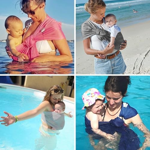 CUBY lightweight baby carrier folded compactly into its built in storage bag