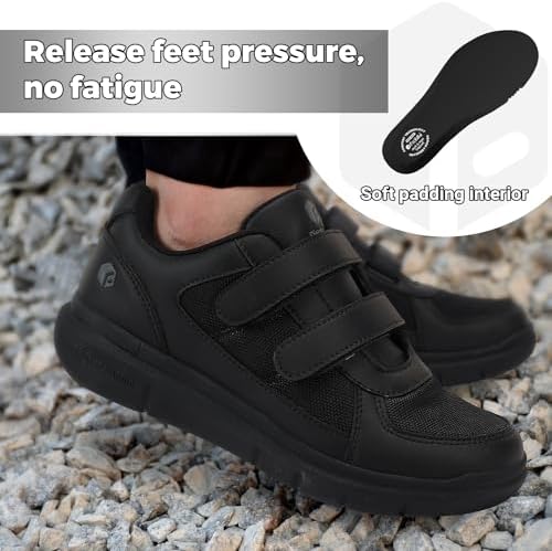 FitVille diabetic trainers showing the wide toe box design