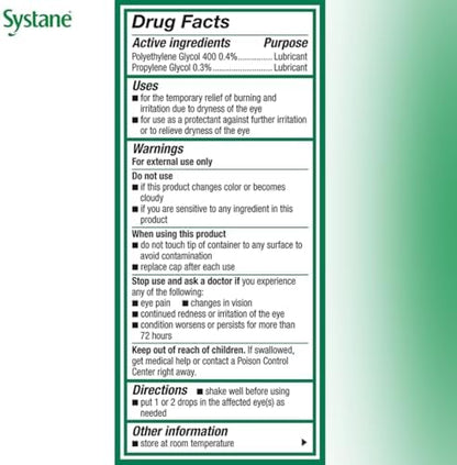 Authentic USA imported Systane eye gel drops for Indian shoppers