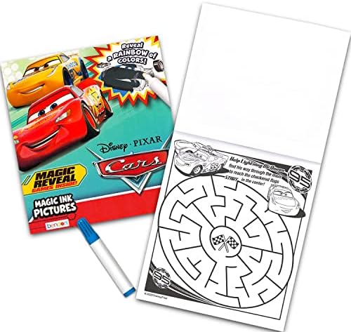 Six individual no mess activity books featuring Bluey Mickey Mouse and Spidey