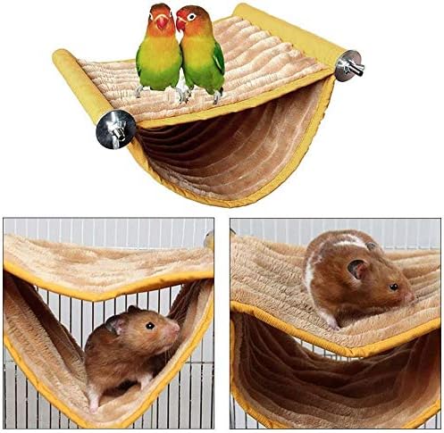 FunMove rodent hammock installed in a wire cage environment