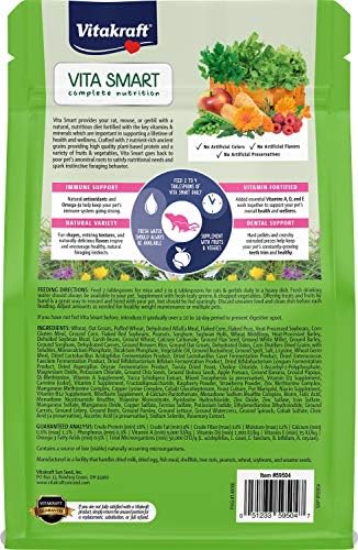 Vitakraft Vita Smart pet food packaging label details