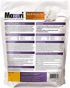 Mazuri rodent pellet blocks nutritional details label