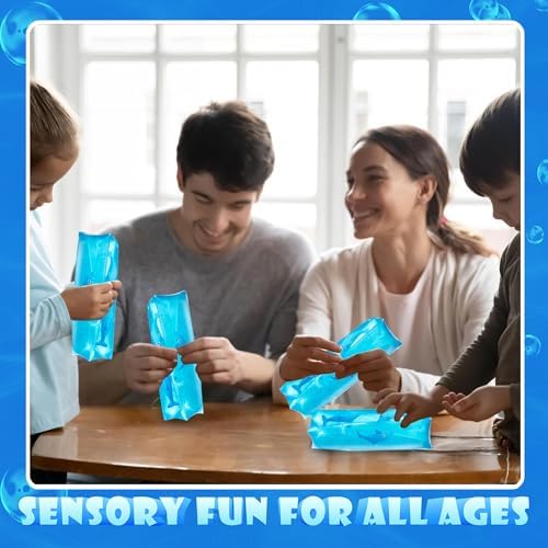 Dolphin water wiggler tubes used as sensory toys for kids party favors