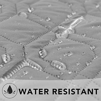 Waterproof pet sheet covering a luxury mattress from accidental liquid spills