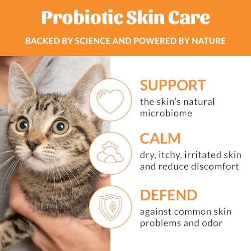 Honeysuckle scented hydrating cat conditioner for silky fur
