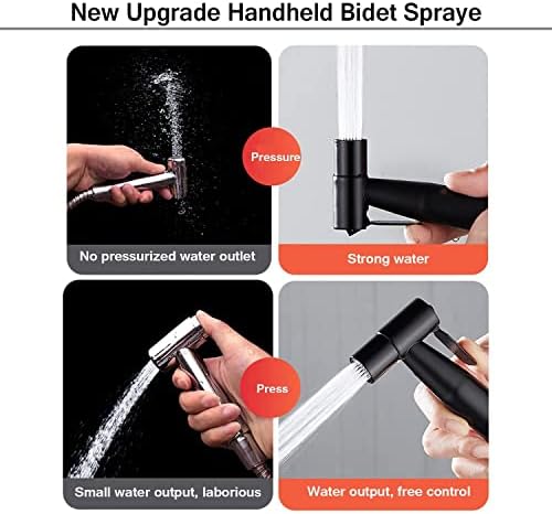 Belivor bidet sprayer T-valve adapter and installation parts