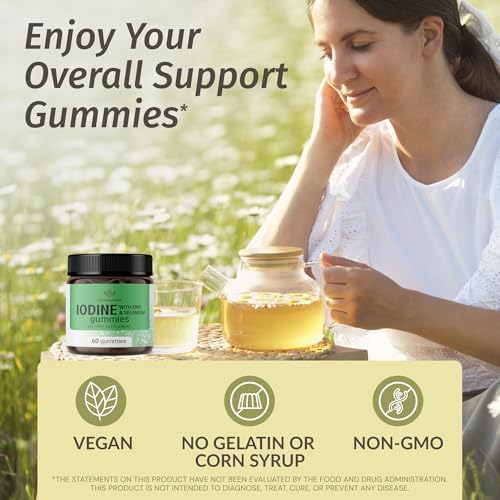 Herbamama Iodine Gummies ingredient label and supplement facts