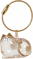 Cat Fur Memorial Keychain Keepsake Capsule Hair Storage Pendant for Pet Remembrance Fillable - Image 10