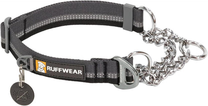 Ruffwear, Chain Reaction Dog Collar, Adjustable Reflective Martingale Escape-Proof Collar with Stainless Steel Chain, Professional Training Control, River Rock Green, 14"-20" - Image 12