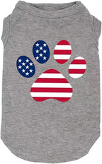 Pet wearing comfortable summer dog vest in park