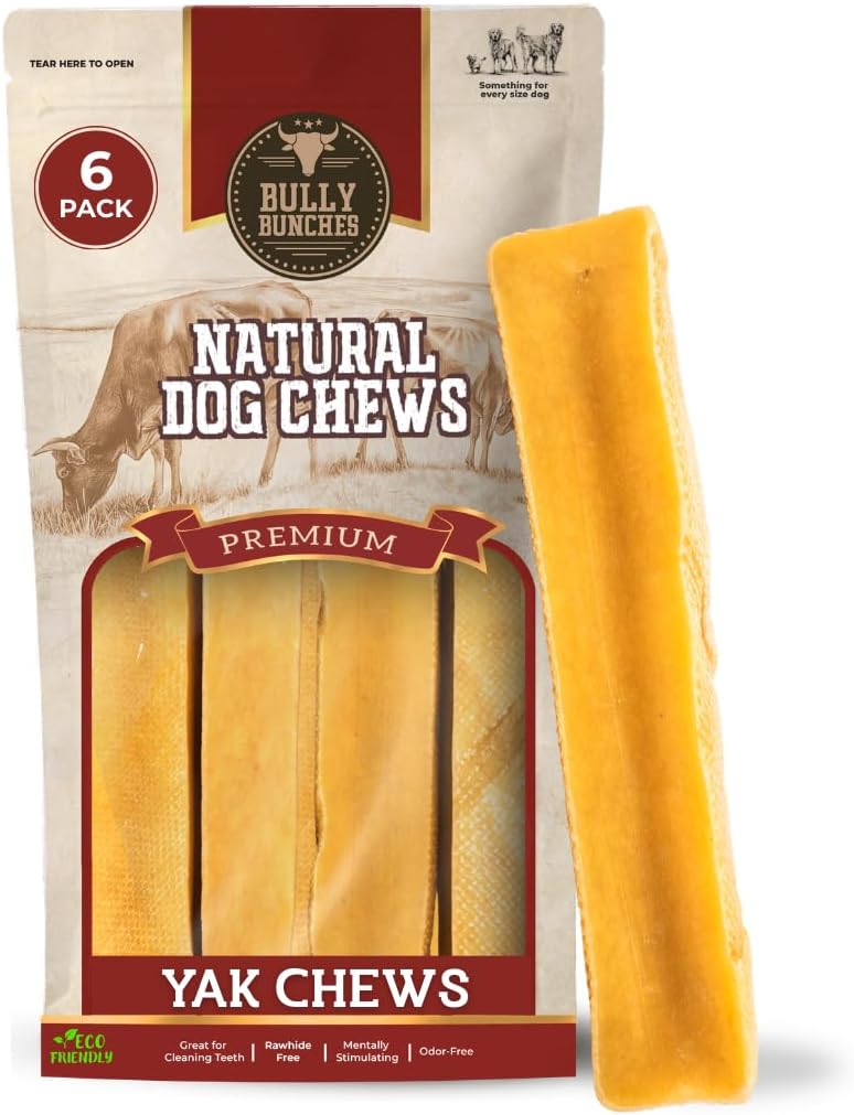 Bully Bunches Mega Authentic Yak Cheese Himalayan Chews for Giant Dogs & Super Aggressive Chewers - All Natural Dog Treat Dental Chews, Made with Real Yak Milk - Lactose & Rawhide Free (2 PK) - Image 10