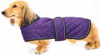 Warm Thermal Quilted Dachshund Coat, Dog Winter Coat with Warm Fleece Lining, Outdoor Dog Apparel with Adjustable Bands for Medium, Large Dog-Pink-M - Image 11