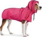 Dog Raincoat, Waterproof Dog Rain Jacket with Hood Black 4XL | Rain Coat For Gaint Dogs, Doggy Poncho With Leash Hole, Reflective Strips, For Rainy Snowy Weather Walks, Hiking, Camping - Image 10