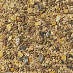Kaytee hamster food natural seed and grain blend texture close up