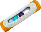 Cylindrical Scratching Board Sisal Cat Toys with 3 Pcs Ringing Balls 11 in Scratching Roller for Indoor Cats Playing (Blue) - Image 9