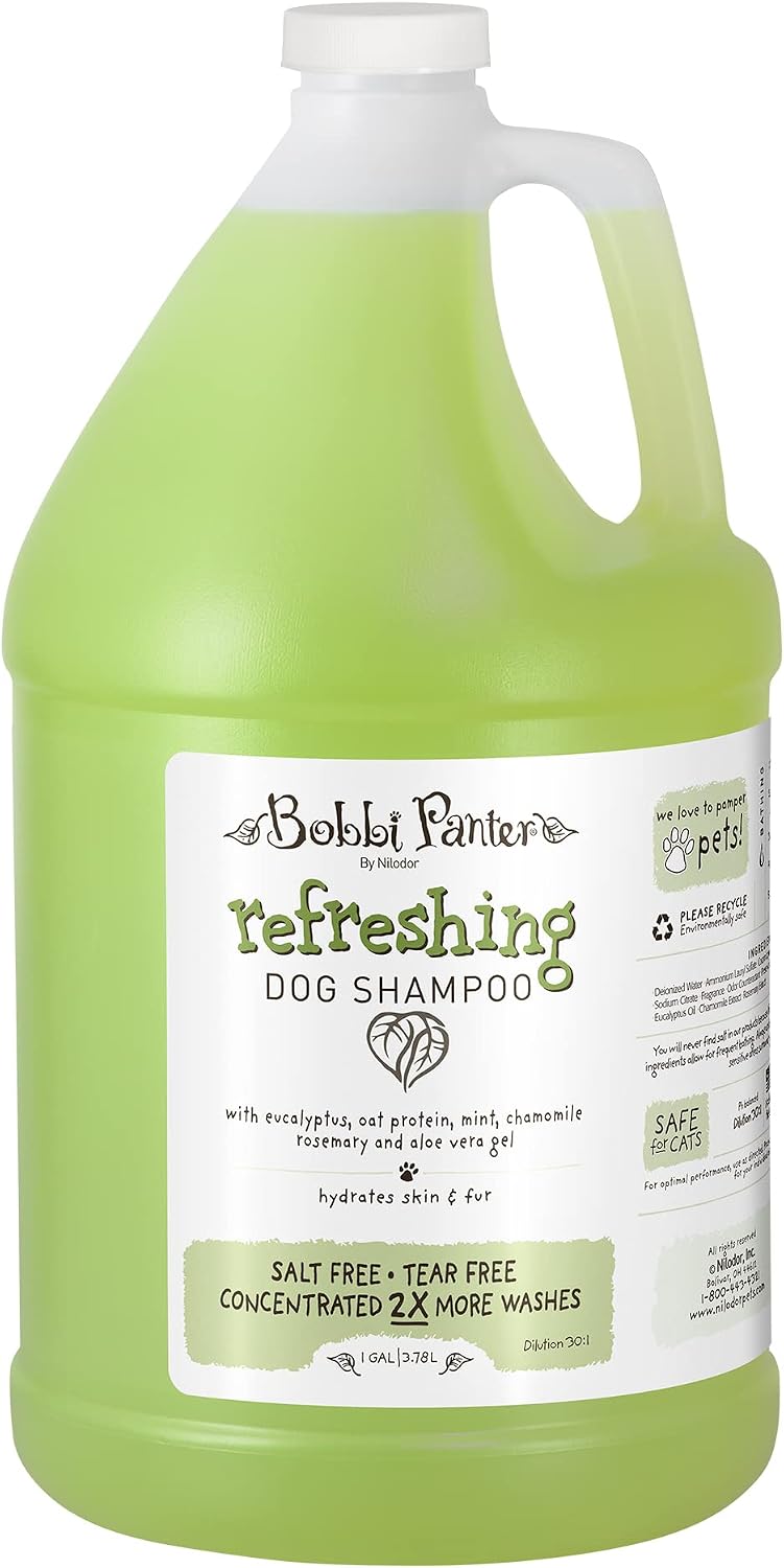 Bobbi Panter Soothing Dog Shampoo Tea Tree, Lavender, Cucumber & Oat Protein - Natural Formula for Sensitive Skin & Irritation Relief, Tear-Free, 30:1 Concentrate, Made in USA, 14 oz - Image 14
