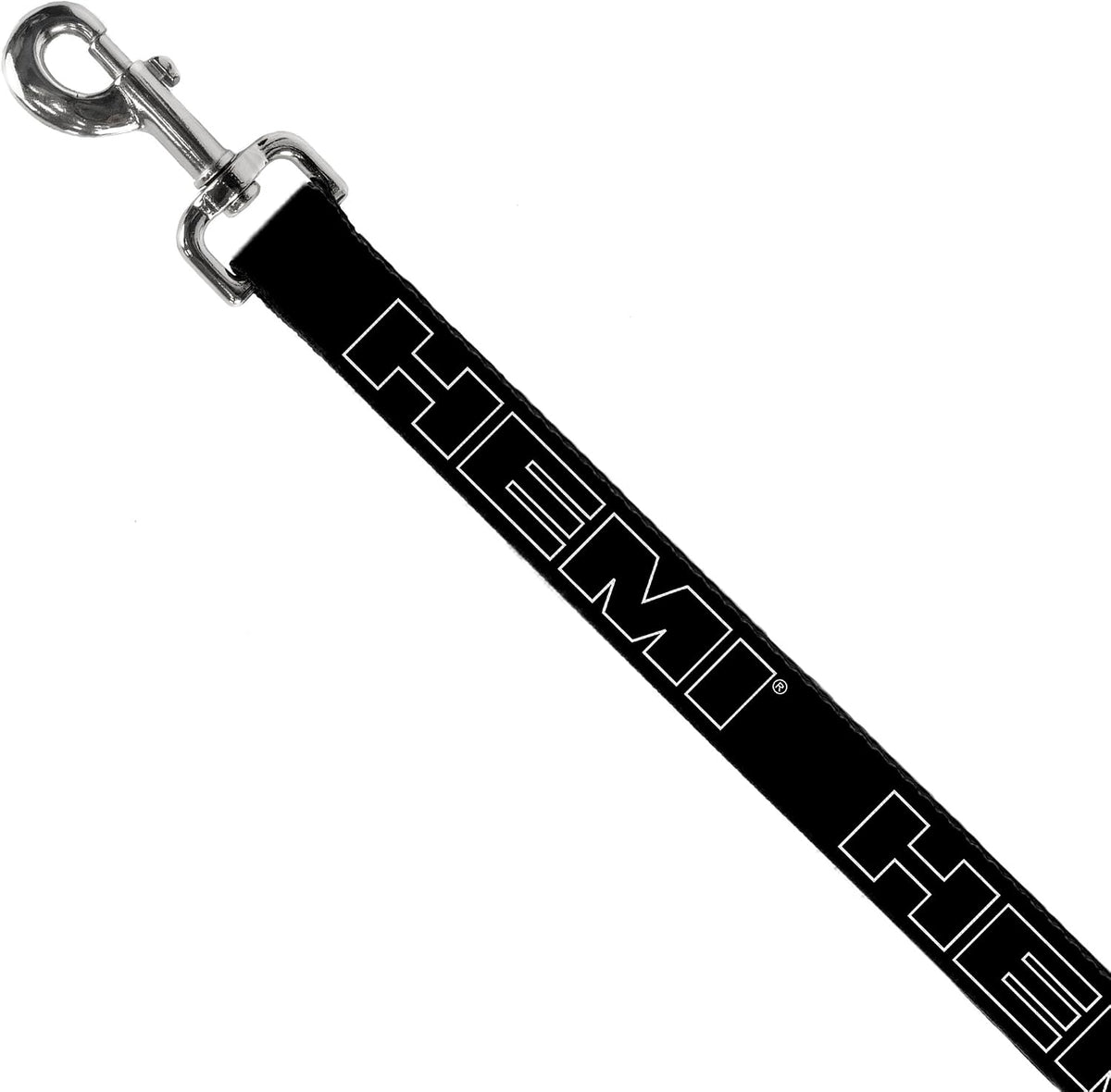 Black and white Hemi pattern close up on polyester strap
