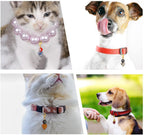 Assorted colors of Delorigin evil eye heart charms for dogs