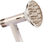 GENCAM hair dryer diffuser attachment front view showcasing premium curly hair styling nozzle