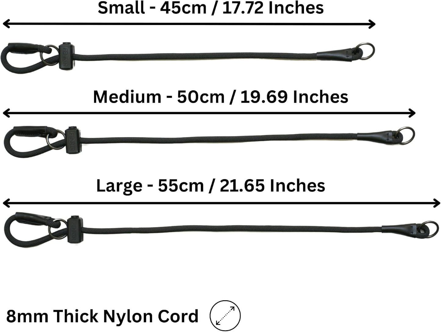Premium imported nylon slip lead collar for large dog breeds
