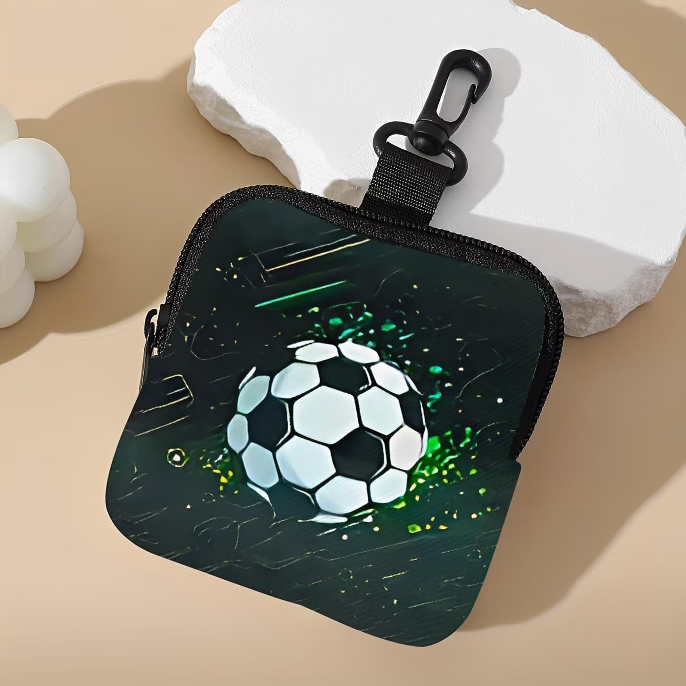 Vintage Dragonfly & Floral Hanging Zero-Wallet-Detachable Clip-On Pouch for Earphones,Keys&Daily Essentials|Gifts for Nature EnthusiastsAB-011 - Image 15
