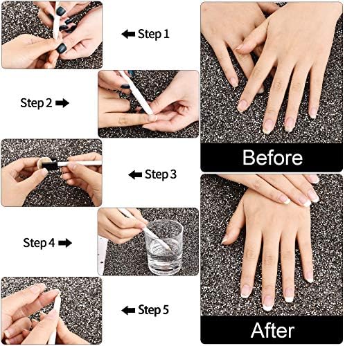 Maitys French manicure pencil set showing the handheld manual sharpener tool