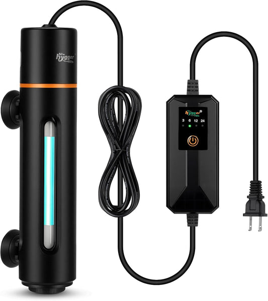 Hygger 11 Watt Aquarium Light With Timer Front View
