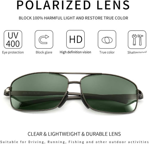 SUNGAIT aluminum magnesium metal frame sunglasses angled side view illustrating flexible temple arms