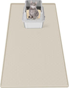 Foldable dark grey dog and cat food bowl mat for clean pet dining areas