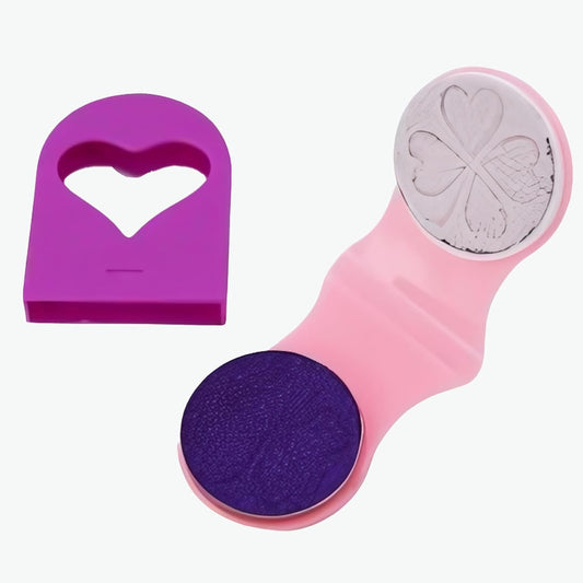Sellentduct purple temporary hair chalk front view packaging