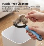 Honguang pet shedding brush for dog grooming