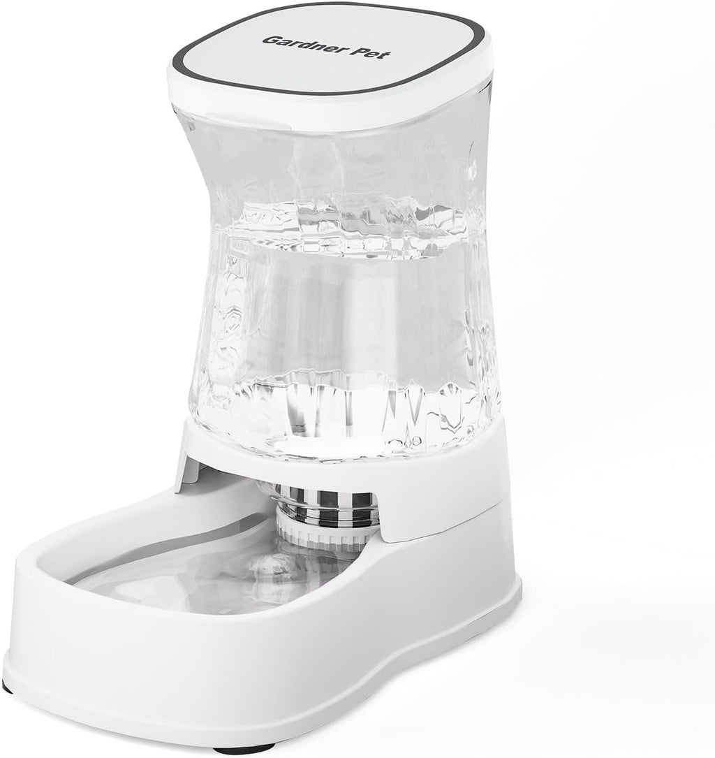 Gardner Pet Automatic Dog Water Dispenser Gravity Stainless Steel Water Waterer Feeder, 100% BPA-Free Large Capacity Water Feeding Bowls for Medium & Large-Sized Dogs Cats Other Pets -(1 Gallon) - Image 14