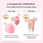 Medicube PDRN Pink Peptide Serum bottle close up